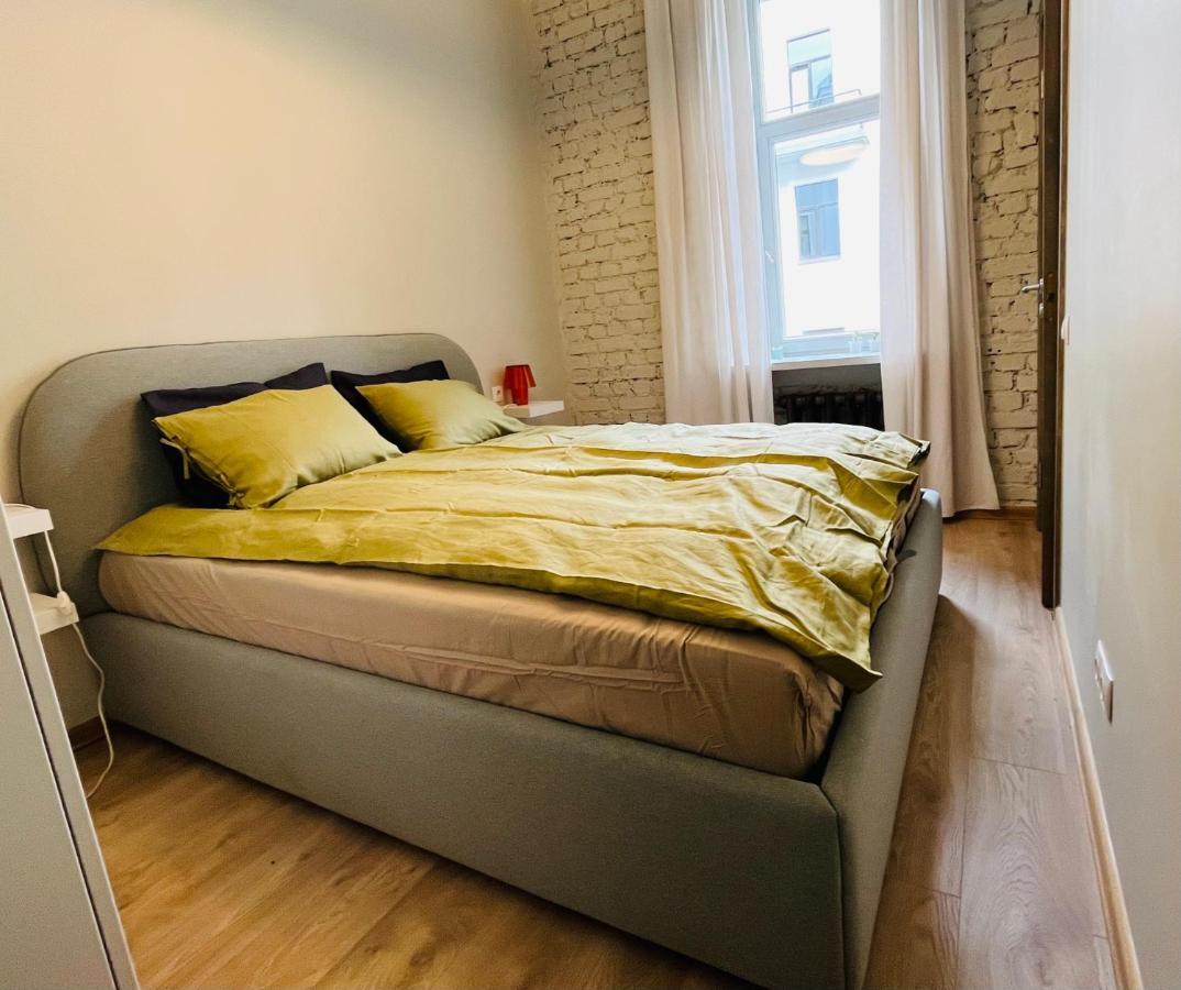 Library House Quiet&compact 2 Rooms&beds Leilighet Riga